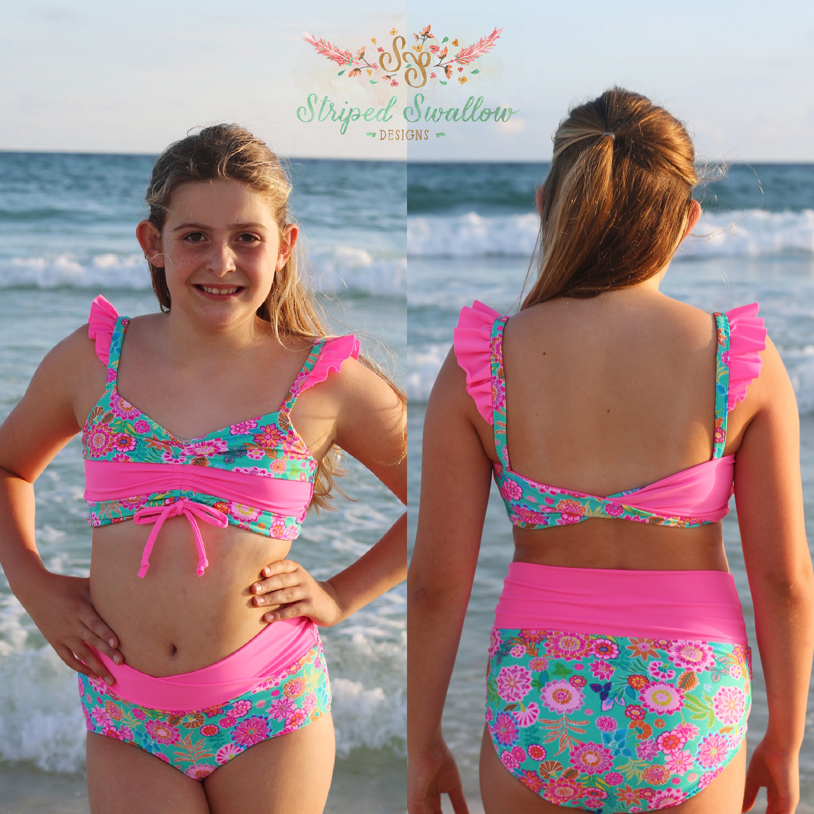 Cali Top PDF Pattern Girls 2T-14yrs