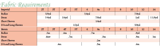 Cypress Choker PDF Pattern Girls 2T-14yrs