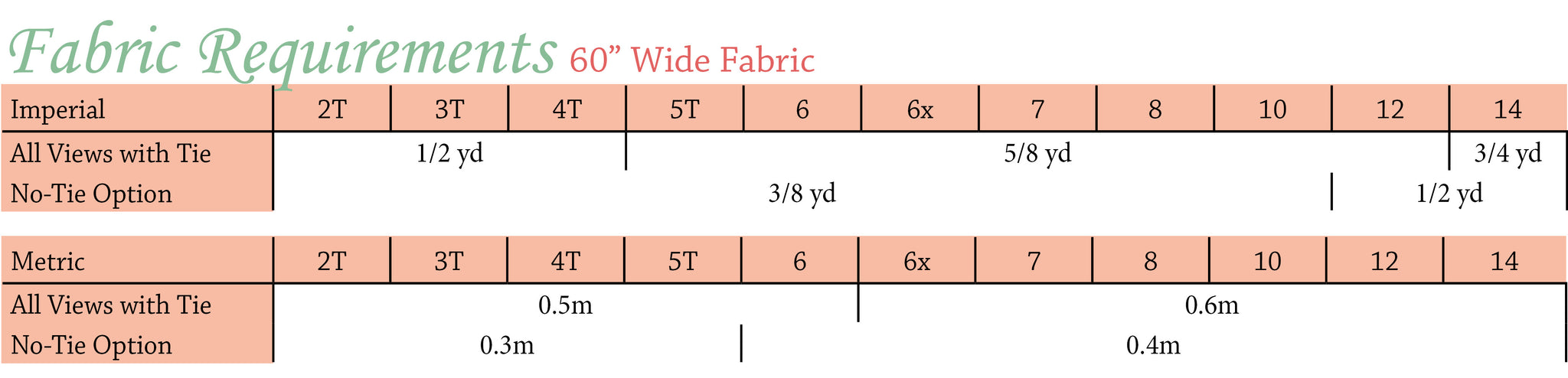 Daybreak PDF Pattern Girls 2T-14yrs