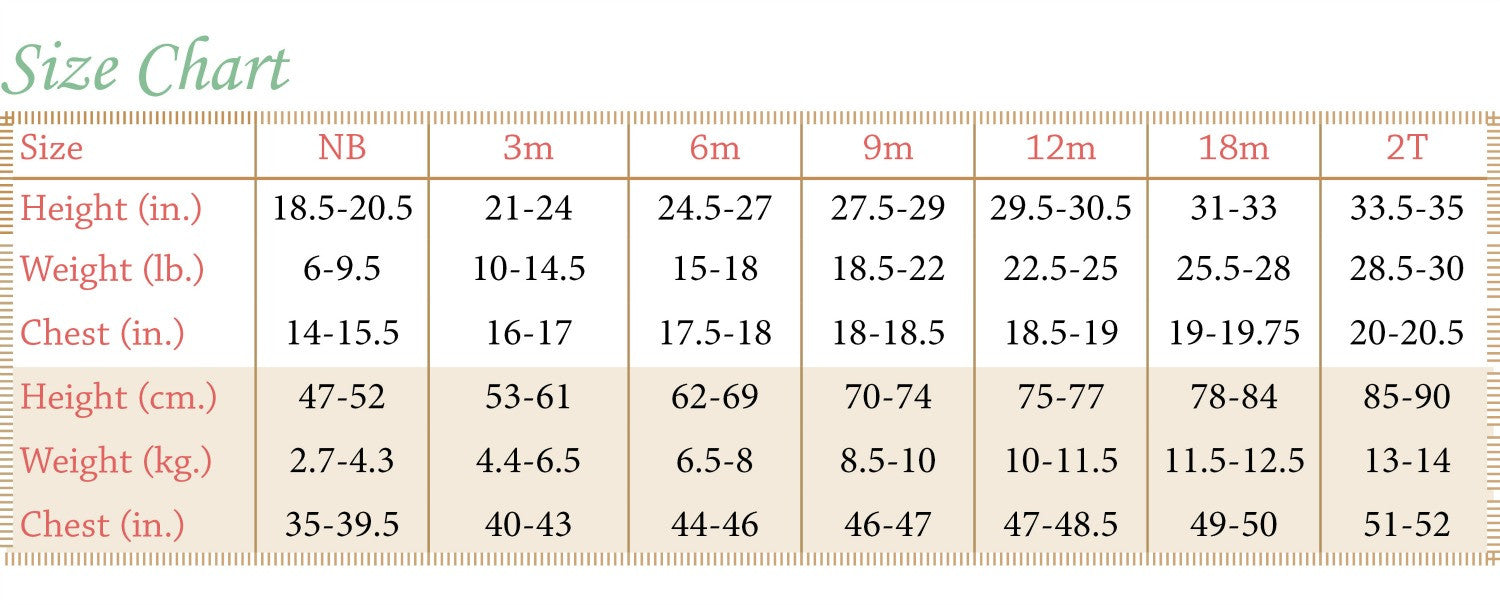 Baby Boheme Sky PDF Pattern NB-2T