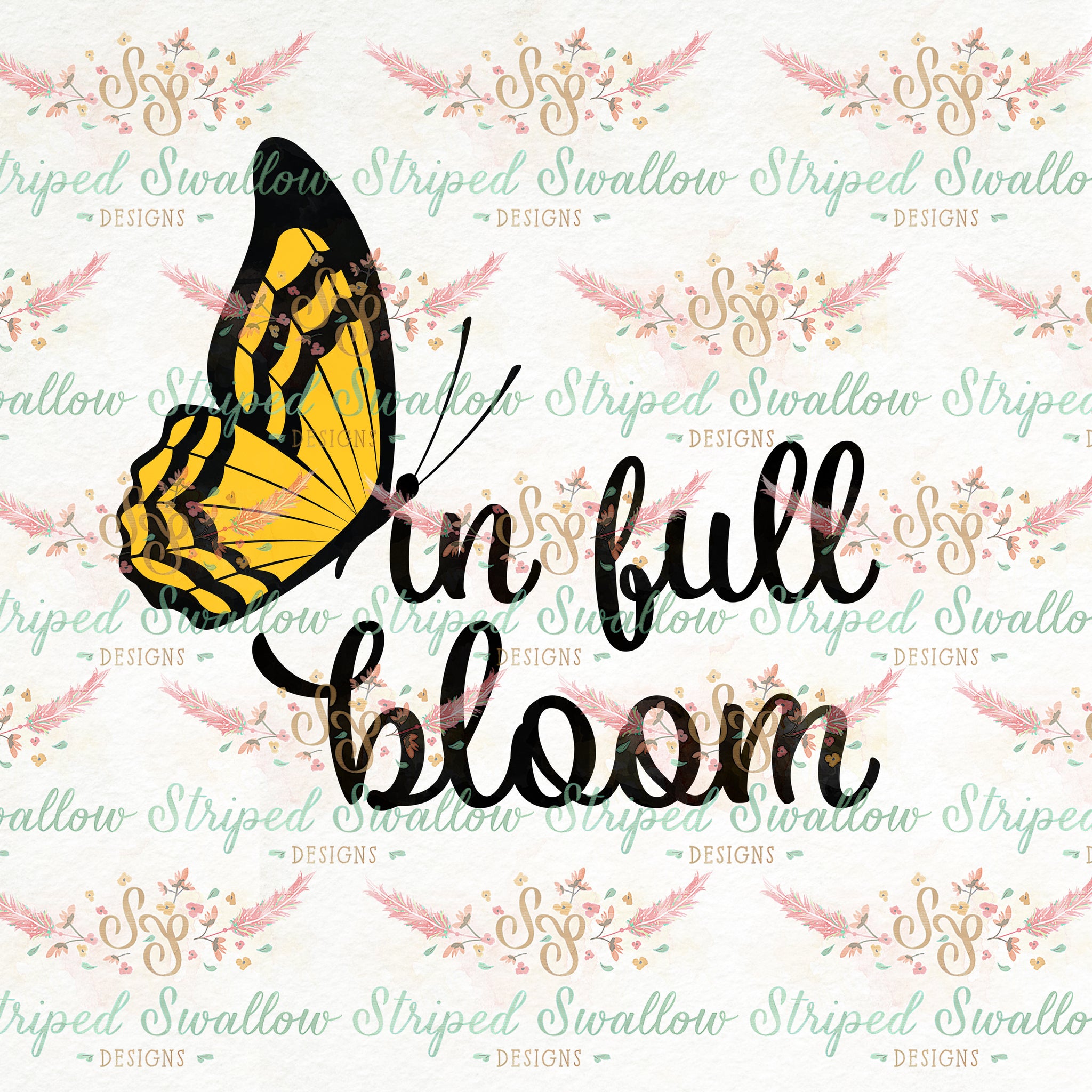 In Full Bloom Layered Digital Cut File