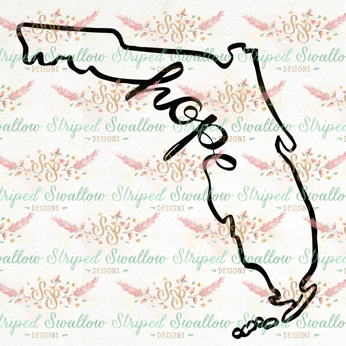 Hope for Florida Digital Cut File