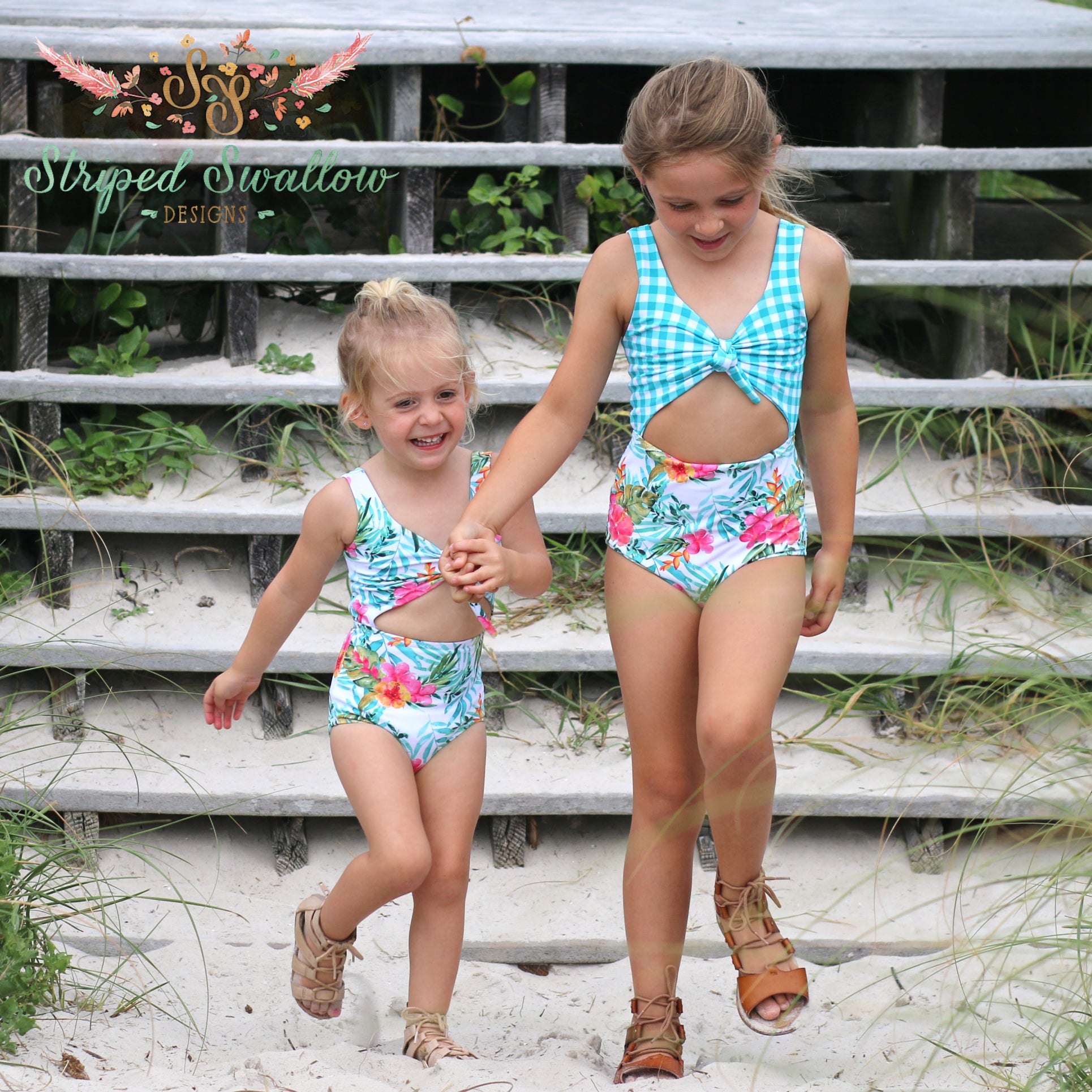 Into the Blue PDF Pattern Girls 2T-14yrs