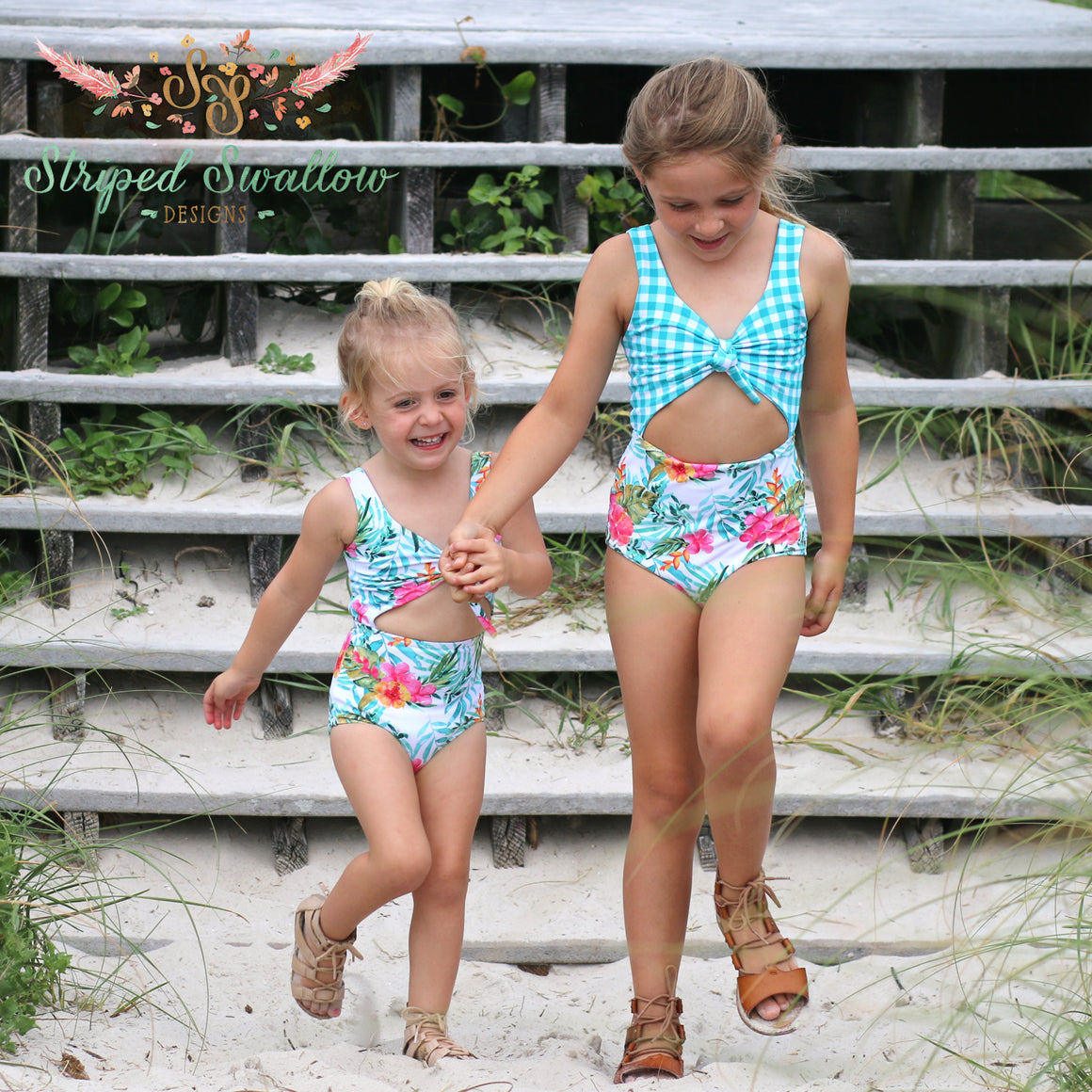 Into the Blue PDF Pattern Girls 2T-14yrs